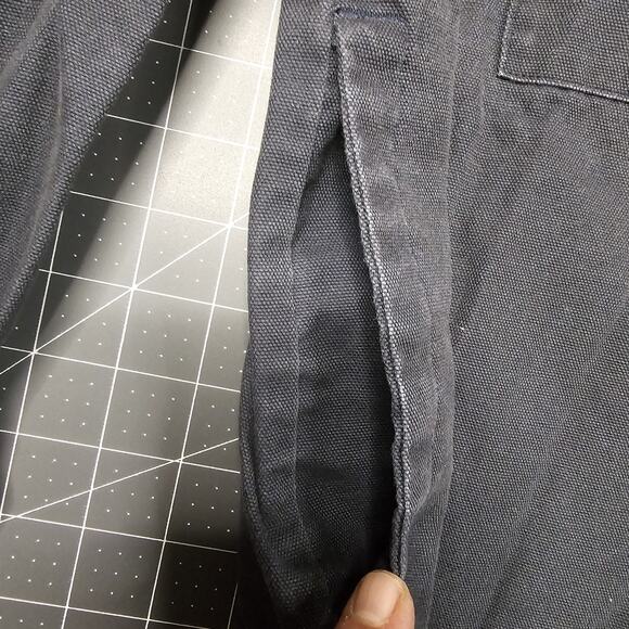 Dickies CPO Shirt Large Canvas Overshirt Workwear Americana Retro Outdoors Biker - Picture 5 of 16